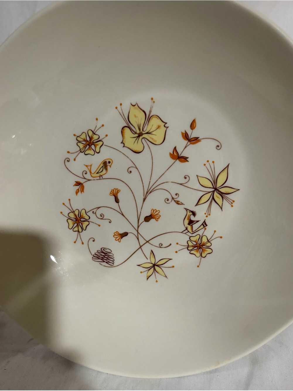 Taylorton American Fine China Happy Fall Serving Bowl - Picture 8 of 8